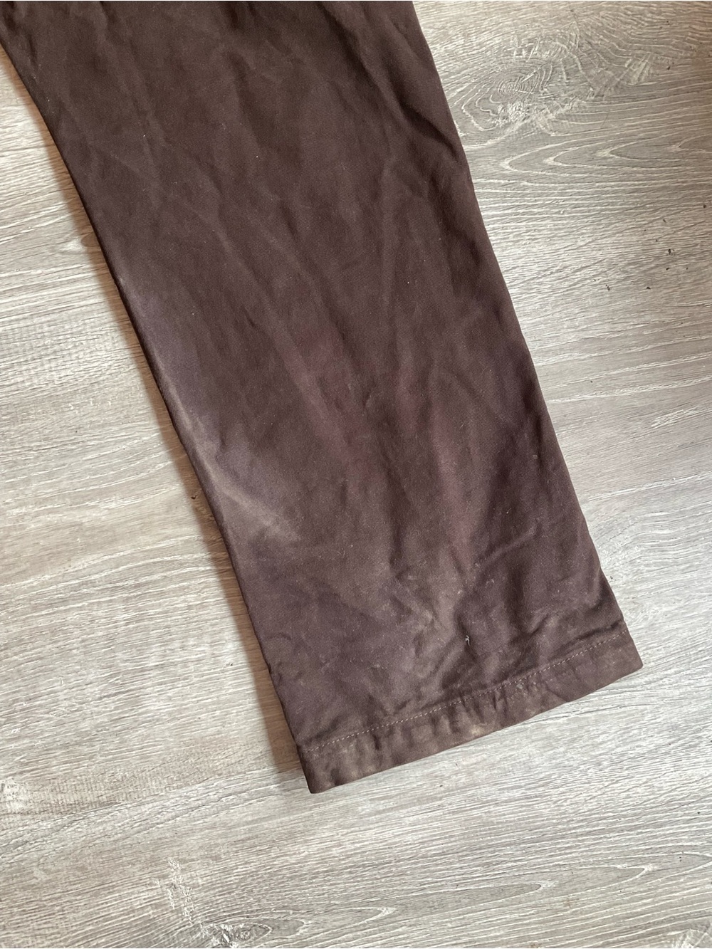 🥕Carhartt Brown Duck Canvas Double Knee Bib Overalls Womens M Workwear Gorpcore - Picture 11 of 11